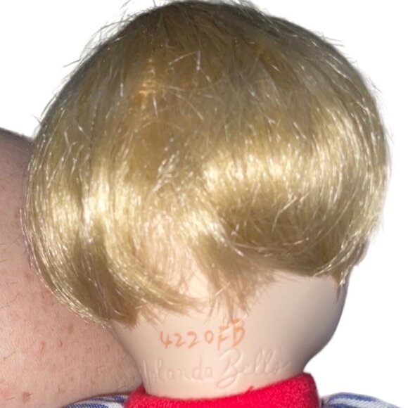 Yolanda Bello 1996 McDonalds Express Porcelain Boy Doll With COA - Picture 5 of 16